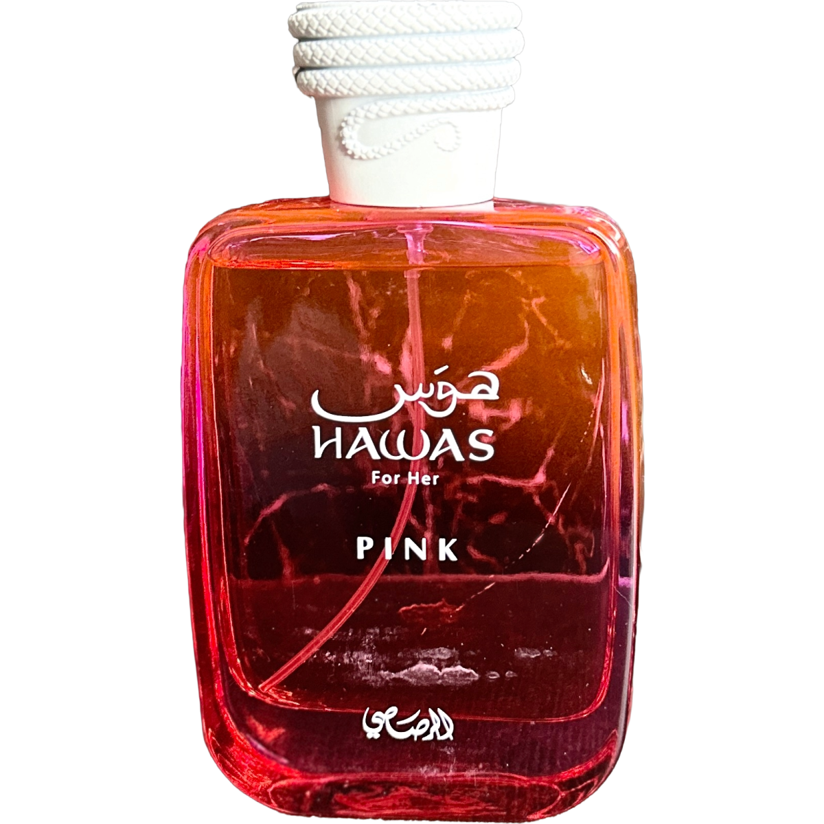 Hawas Pink Rasasi frasco