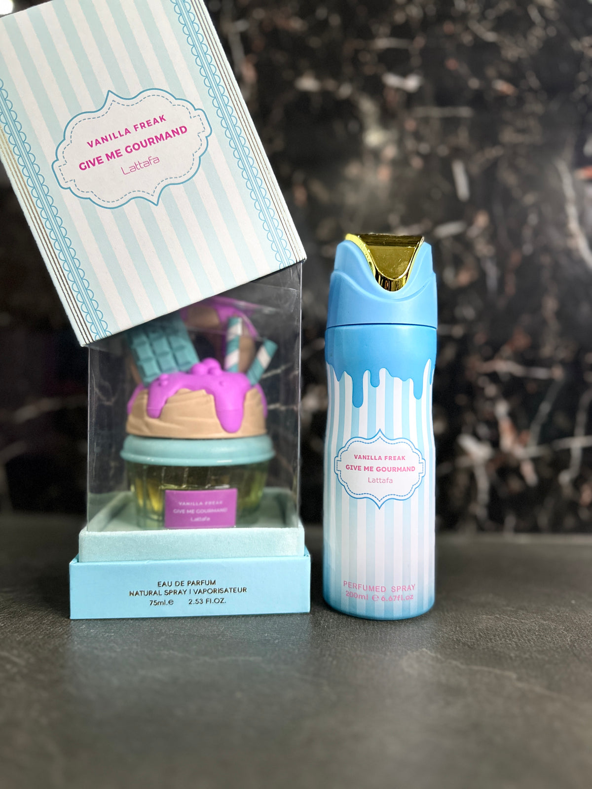 Lattafa Vanilla Freak Combo Aerosol