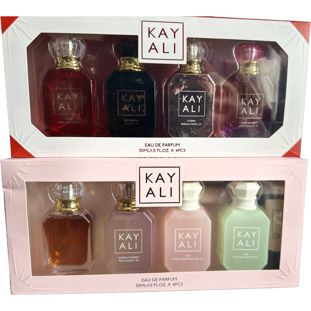 Kayali Set x4 de 30 ml
